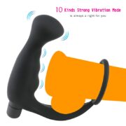 Vibrerande Dildo (Med Sele)