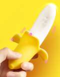 Bananformad Vibrator
