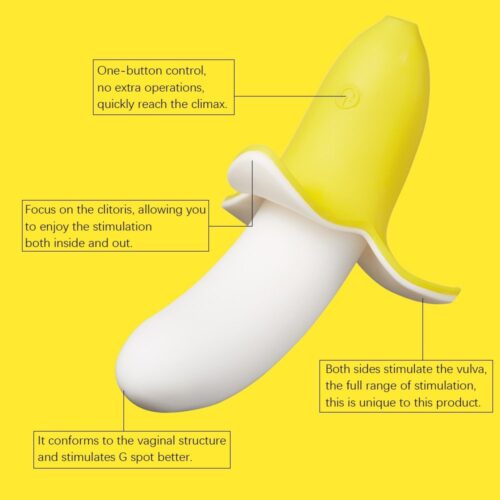 Bananformad Vibrator sexleksaken.se rea 8