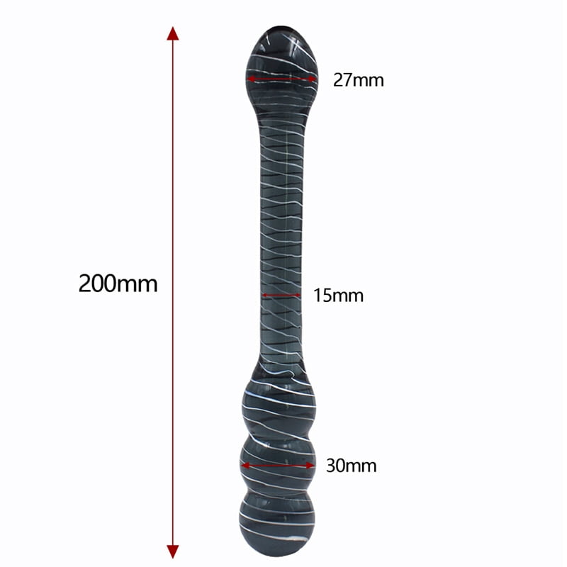 Dubbeldildo Glas sexleksaken.se När sexlivet är relevant 4 Dubbeldildo Glas sexleksaken.se rea 4