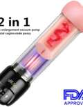 Penispump & Fleshlight (2 in 1)