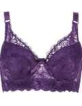 purple bra