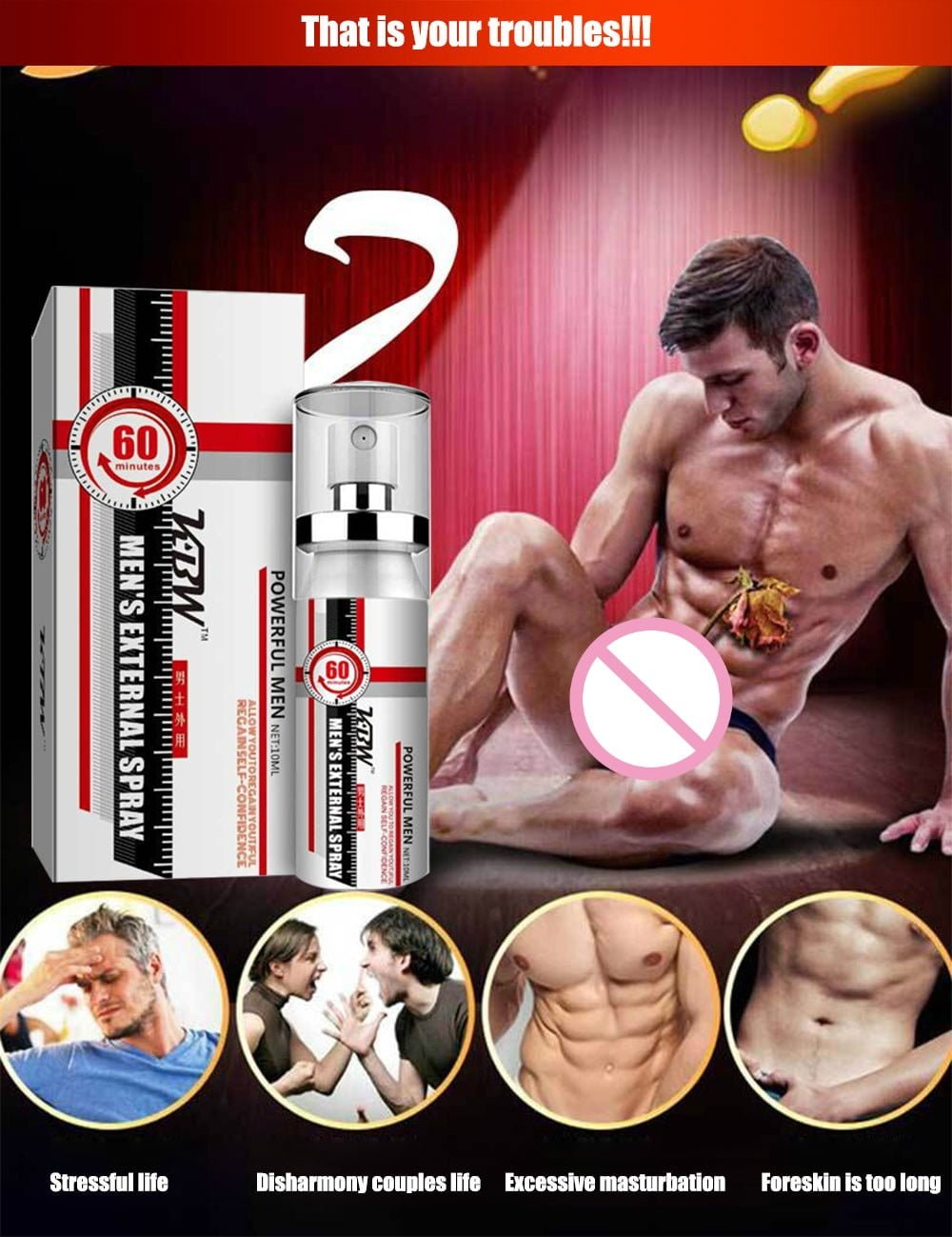 Delay Spray sexleksaken.se När sexlivet är relevant 5 Delay Spray sexleksaken.se rea 5