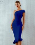 Blue Bandage Dress