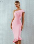 Pink Bandage Dress