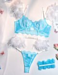 white blue