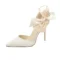 10 cm heels beige