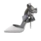 10 cm heels gray