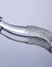 Glasdildo (Dubbeldildo) sexleksaken.se rea